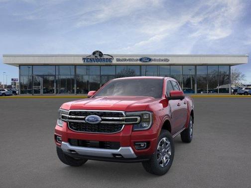 Ruby Red Metallic Tinted Clearcoat 2026 Ford Ranger Lariat