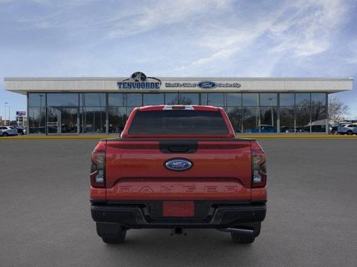 Ruby Red Metallic Tinted Clearcoat 2025 Ford Ranger Lariat