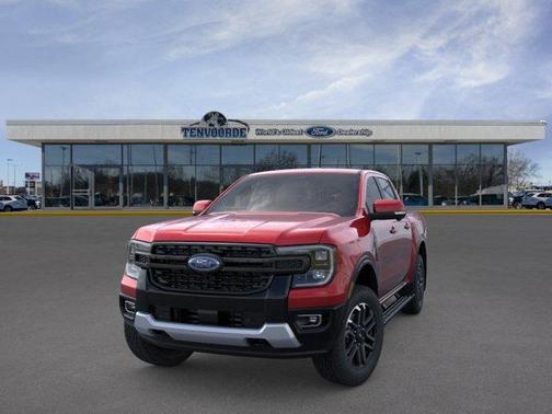 Ruby Red Metallic Tinted Clearcoat 2025 Ford Ranger Lariat