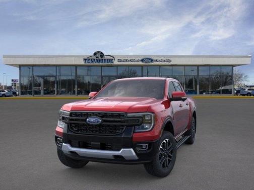 Ruby Red Metallic Tinted Clearcoat 2025 Ford Ranger Lariat