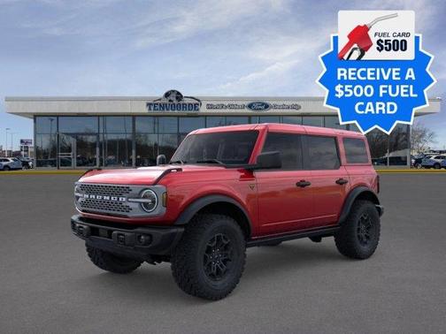 Ruby Red Metallic Tinted Clearcoat 2026 Ford Bronco Badlands