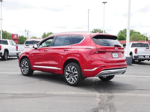 Calypso Red 2023 Hyundai SANTA FE Calligraphy