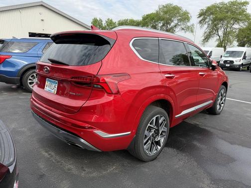 Calypso Red 2023 Hyundai SANTA FE Calligraphy
