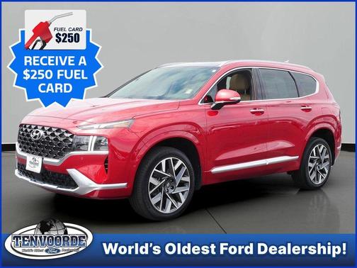 Calypso Red 2023 Hyundai SANTA FE Calligraphy