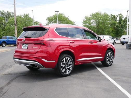 Calypso Red 2023 Hyundai SANTA FE Calligraphy