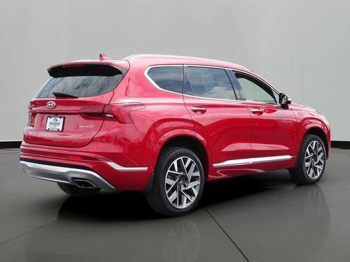 Calypso Red 2023 Hyundai SANTA FE Calligraphy