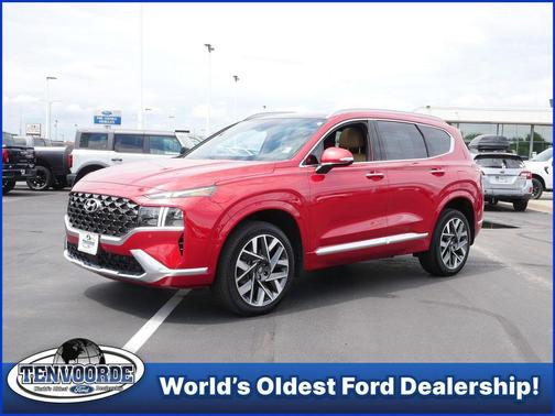 Calypso Red 2023 Hyundai SANTA FE Calligraphy