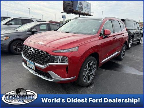Calypso Red 2023 Hyundai SANTA FE Calligraphy