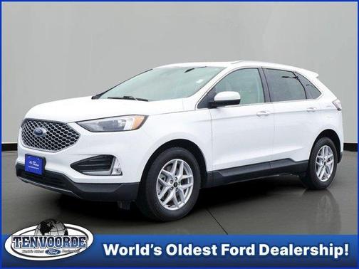 Oxford White 2023 Ford Edge SEL