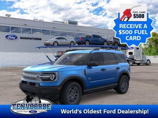 Velocity Blue Metallic 2026 Ford Bronco Sport Big Bend