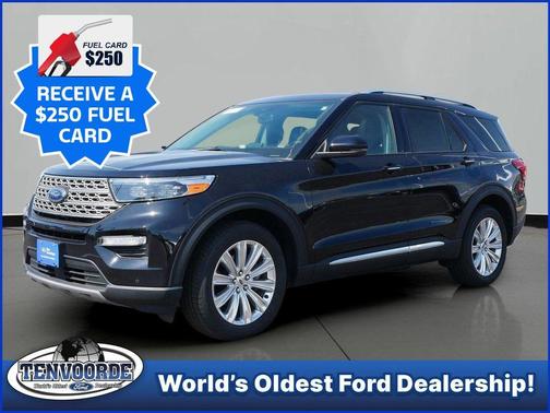 Black Metallic 2023 Ford Explorer Limited
