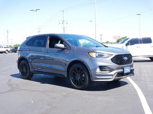 Gray Metallic 2023 Ford Edge ST Line