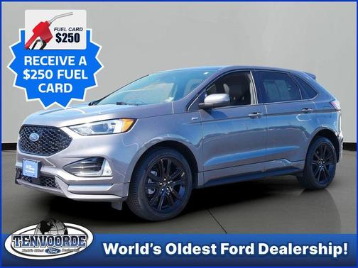 Gray Metallic 2023 Ford Edge ST Line