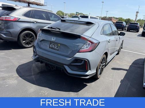 Blue 2021 Honda Civic Sport