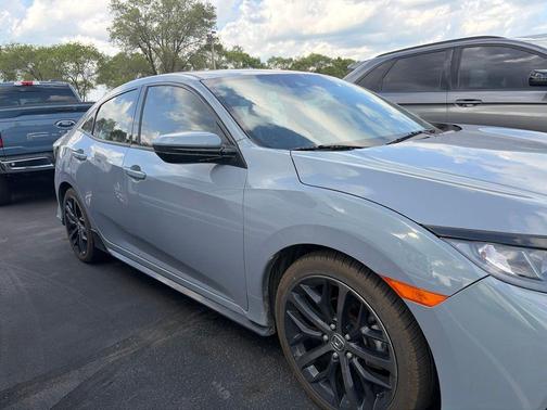 Blue 2021 Honda Civic Sport