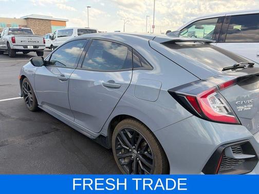 Blue 2021 Honda Civic Sport