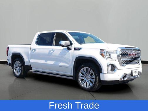 White Frost Tri-Coat 2021 GMC Sierra 1500 Denali