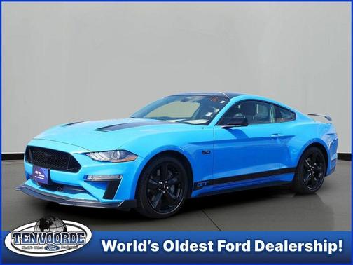 Grabber Blue 2022 Ford Mustang GT Premium