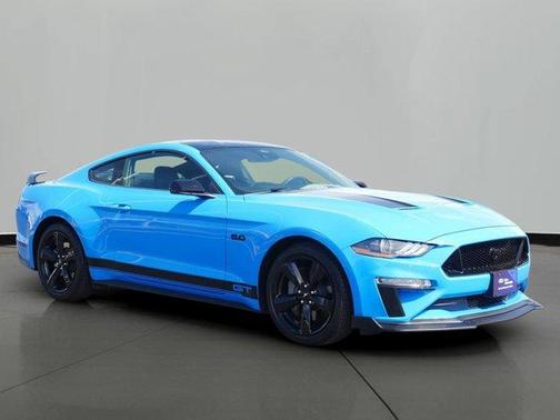 Grabber Blue 2022 Ford Mustang GT Premium