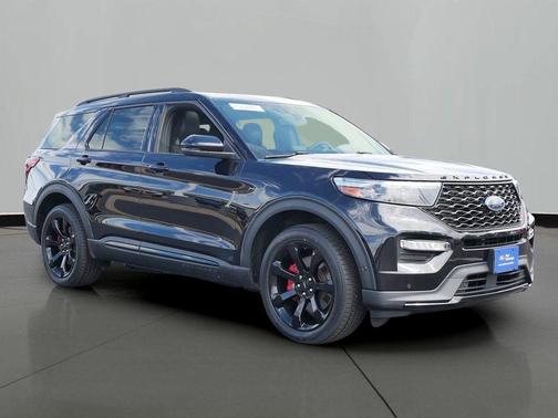 Black Metallic 2021 Ford Explorer ST