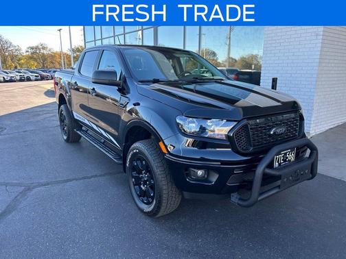 Shadow Black 2022 Ford Ranger XLT