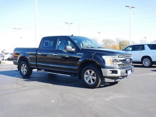 Shadow Black 2018 Ford F-150 XLT