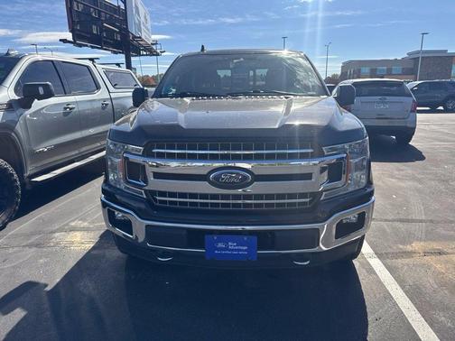 Shadow Black 2018 Ford F-150 XLT