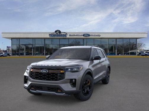 Carbonized Gray Metallic 2026 Ford Explorer Tremor