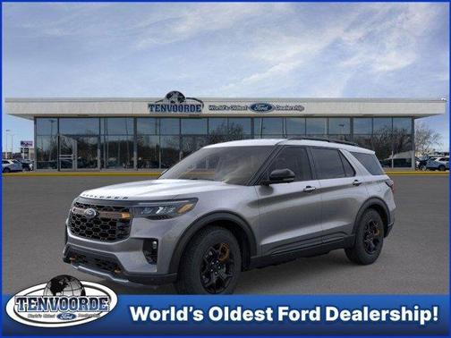 Carbonized Gray Metallic 2026 Ford Explorer Tremor