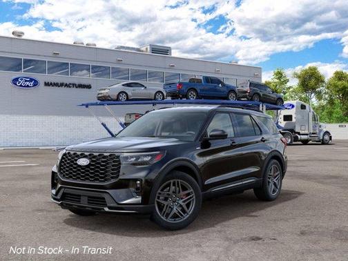 Agate Black Metallic 2027 Ford Explorer ST-Line
