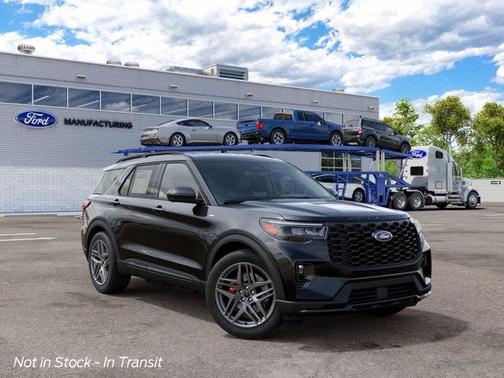 Agate Black Metallic 2027 Ford Explorer ST-Line