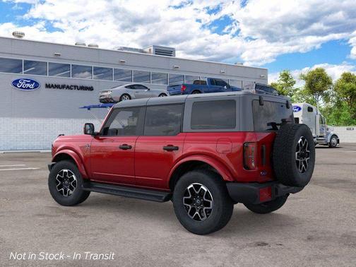 Ruby Red Metallic Tinted Clearcoat 2026 Ford Bronco Outer Banks