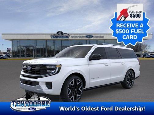 Star White 2026 Ford Expedition Max Platinum