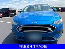 Blue Metallic 2019 Ford Fusion SE