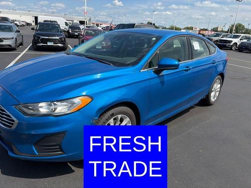 Blue Metallic 2019 Ford Fusion SE