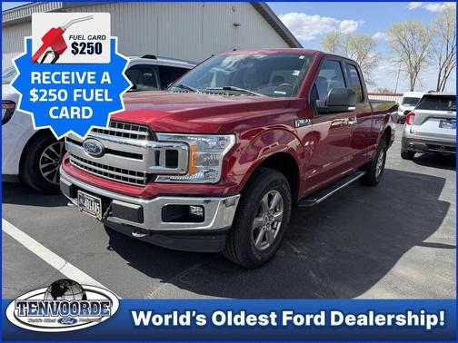 Ruby Red Metallic 2018 Ford F-150 XLT