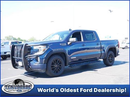 Pacific Blue Metallic 2022 GMC Sierra 1500 Limited Elevation