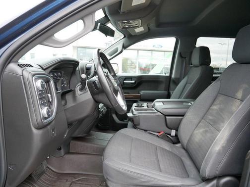 Pacific Blue Metallic 2022 GMC Sierra 1500 Limited Elevation