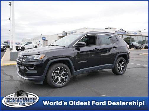 Diamond Black 2025 Jeep Compass Limited