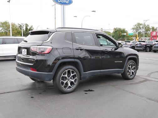 Diamond Black 2025 Jeep Compass Limited