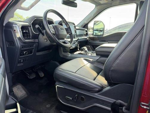 Red Metallic 2023 Ford F-150 Lariat