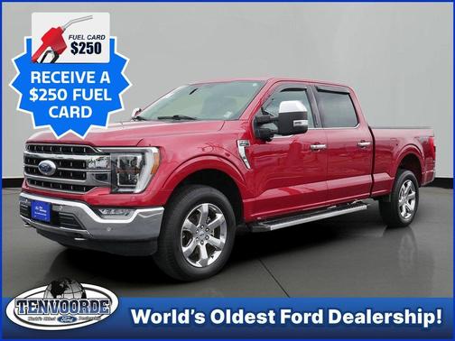 Red Metallic 2023 Ford F-150 Lariat