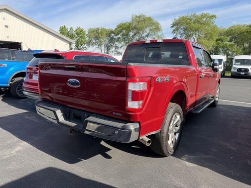 Red Metallic 2023 Ford F-150 Lariat