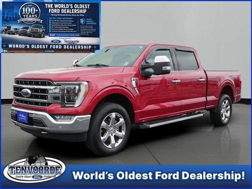 Red Metallic 2023 Ford F-150 Lariat