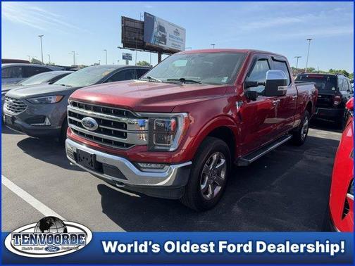Red Metallic 2023 Ford F-150 Lariat