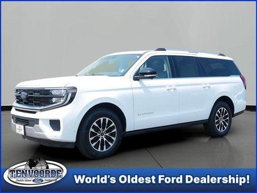Oxford White 2025 Ford Expedition Max Platinum