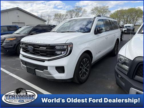 Oxford White 2025 Ford Expedition Max Platinum