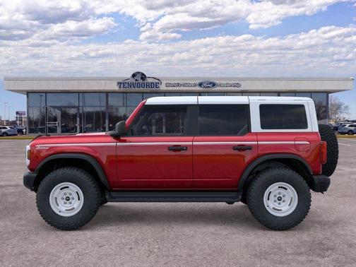 Ruby Red Metallic Tinted Clearcoat 2026 Ford Bronco Heritage Edition