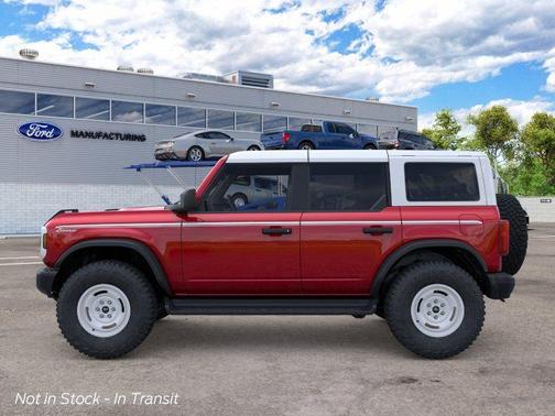 Ruby Red Metallic Tinted Clearcoat 2026 Ford Bronco Heritage Edition