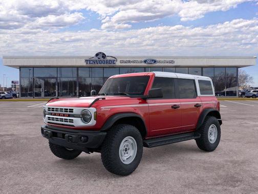 Ruby Red Metallic Tinted Clearcoat 2026 Ford Bronco Heritage Edition